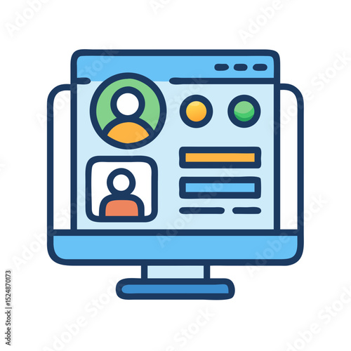 Business strategy & Customer Segmentation icons  Sales department, salesperson, prospect, conversion, sales report, marketing, sale funnel, lead generation, sales pitch and Solid, line vector icons 