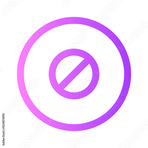null gradient icon