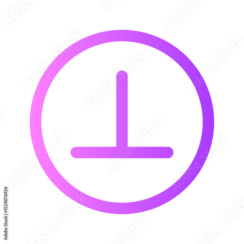 perpendicular gradient icon