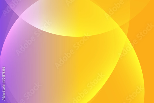 Abstract lilac and yellow background with lines