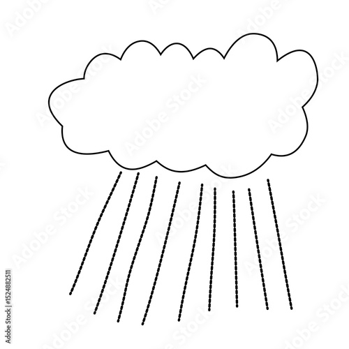 cloudy icon illustration