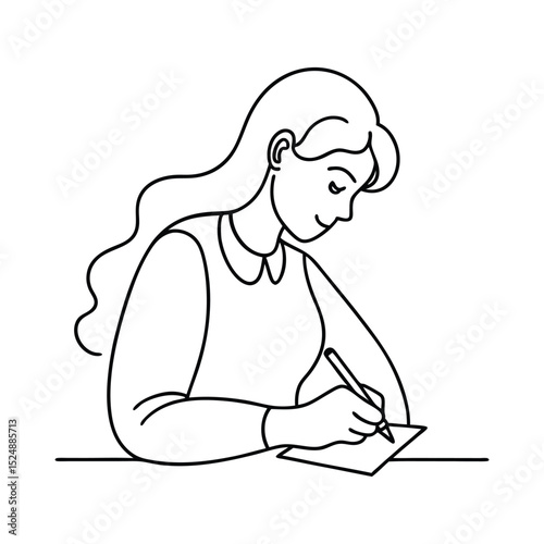 girl reading a book