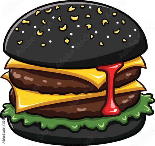 burger and hamburger