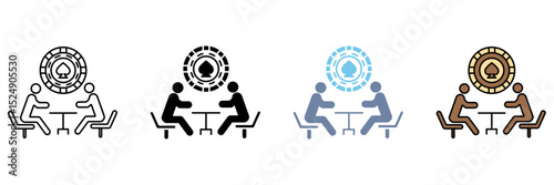 PLAYERS concept line icon. Simple element illustration.