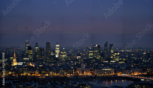 Le paysage nocturne urbain