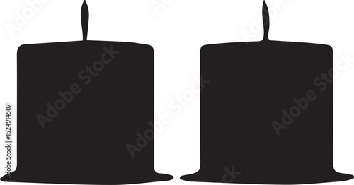 candle silhouette, burning candle vector, wax light outline, candle flame design, vintage candle clipart, candle icon black, spiritual candle shape, religious candle art
