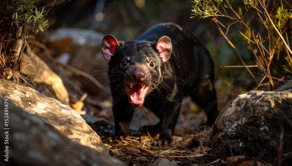 Tasmanian Devil at Dusk Tasmanian Devil at Dusk