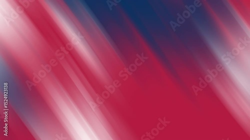 Abstract background with dynamic red, white, blue. Suitable to use as title, video intro, overlay and other content with Veterans, memorial, labor, patriot, president, independence day or us holiday