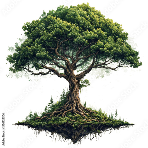 The Lonely Tree, stop illegal logging, protect our earth.