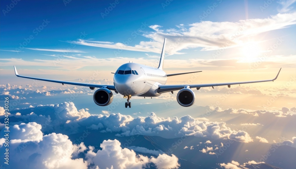 Fototapeta premium 飛行機
