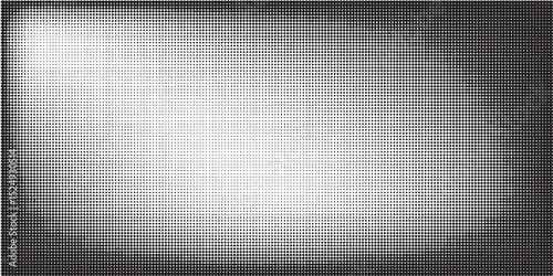 Grunge halftone gradient background. Faded grit noise texture. White and black sand wallpaper. Retro pixelated backdrop