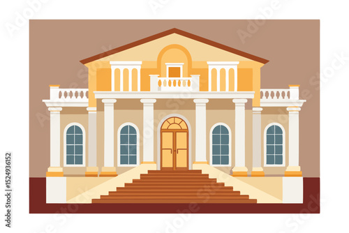 vector illustration of a house