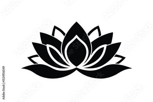 lotus flower vector illustration