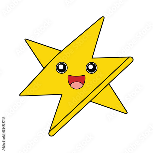 funny cartoon star