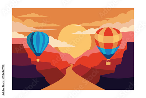 hot air balloon
