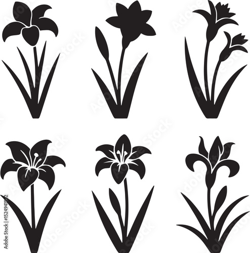 flower icon, floral vector, bloom shape, petal silhouette, garden flower design, botanical flower outline, flower clipart, blooming flower sketch, wildflower silhouette, nature flower icon, floral art