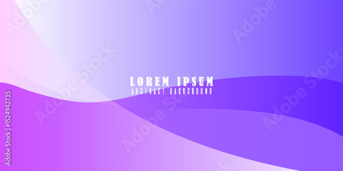Abstract Purple Gradient Waves Vector Background