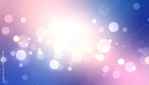 Abstract dark pink and blue gradient background with soft white and yellow glitter lights and bokeh effect. Dreamy, festive, and elegant texture perfect for designs, holidays, or digital art.