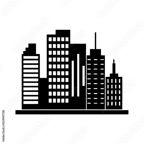 city buildings vector