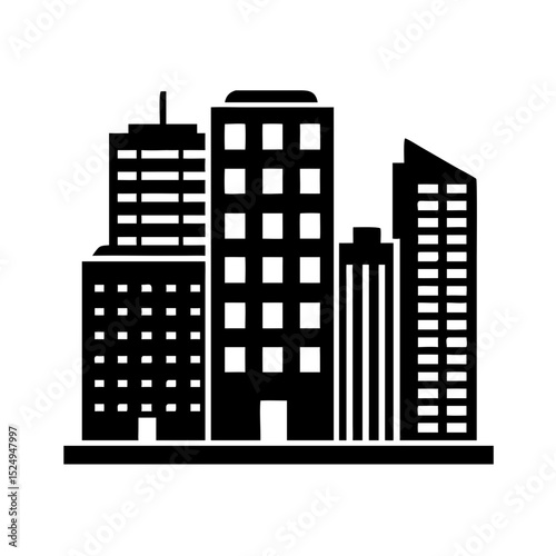 city buildings vector