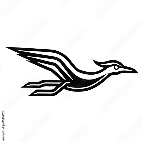 roadrunner faster logo vector 