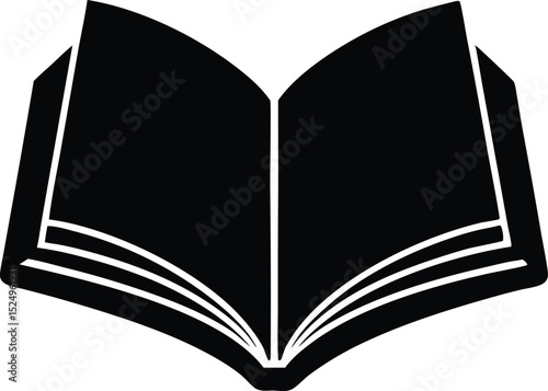 open book vector illustration