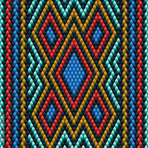 Pattern, ornament,  tracery, mosaic ethnic, folk, national, geometric  for fabric, interior, ceramic, furniture in the Arabian  style.