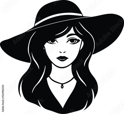 girl in hat