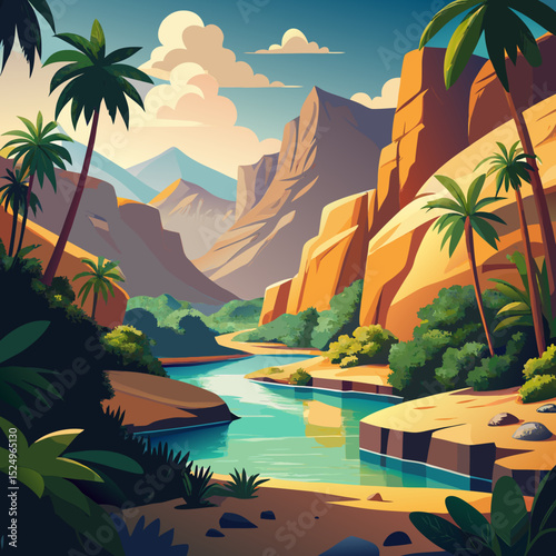 a-lush-canyon-oasis-in-oman---