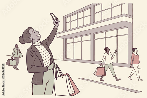 Shopping Selfie