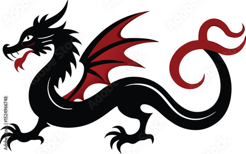 Dragon Icon for Mythology and Fantasy Creatures
