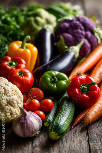 Green and healthy vegetables