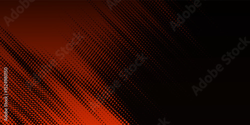 Abstract Red and Black Motion Lines. Vector illustration