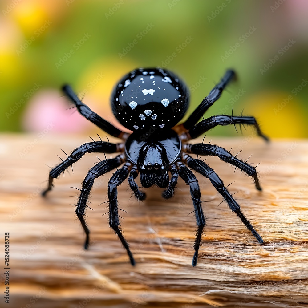 Fototapeta premium spider on the wall