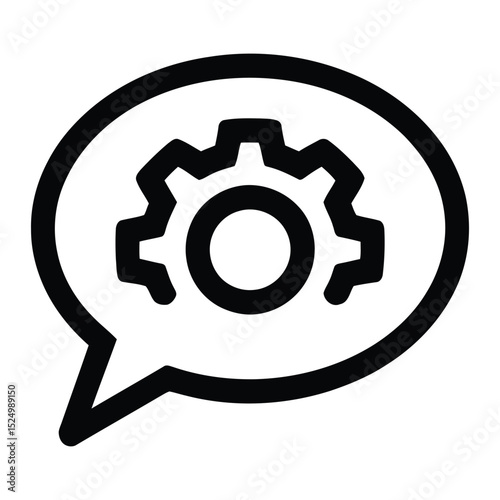 Language Translator Icon, Vector, Illustration, Icon, Outline, Line Art, Silhouette, Logo, White Background.