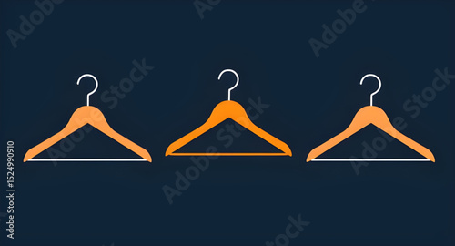 Clothes hanger icon, Hanger vector icon, Wire hanger symbol, Wooden hanger illustration, Clothes rack icon, Closet hanger graphic, Hanger silhouette icon, Fashion hanger icon, Shirt hanger vector, Emp