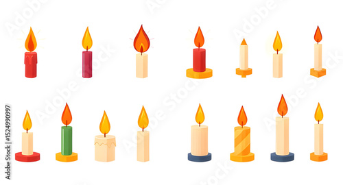 Candle illustration vector, Candle flame icon, Burning candle clipart, Candle with wax vector, Aromatherapy candle drawing, Scented candle icon, Candlelight vector, Decorative candle art, Candle silho