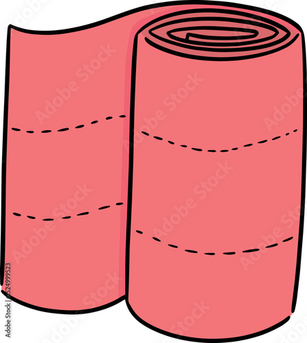 Illustration of medical bandage
