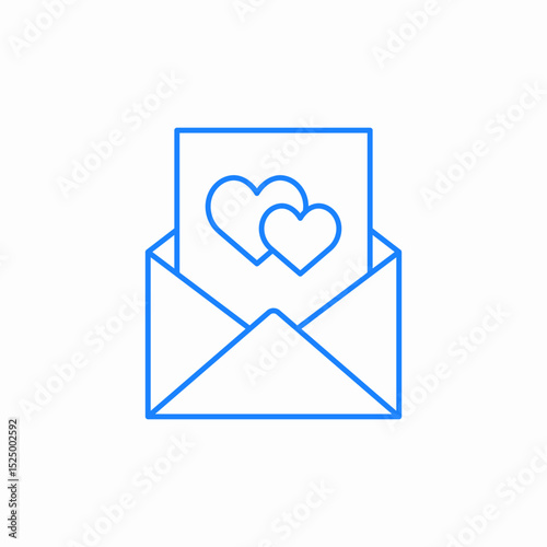 wedding invitation icon sign vector