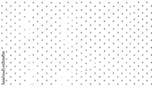A repeating pattern of small, dark gray stars on a white background, creating a dense, textured effect