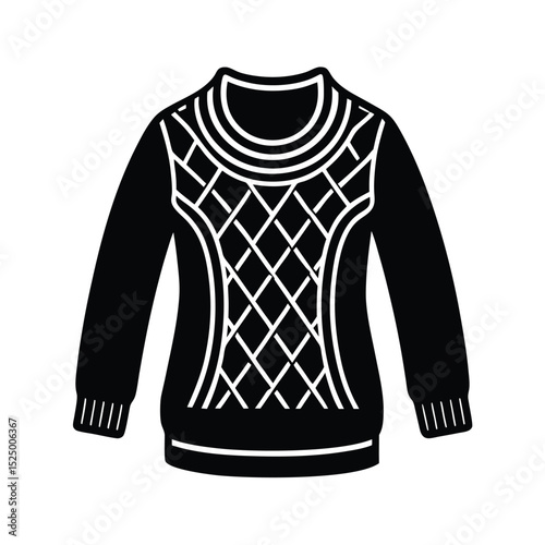 Traditional Timeless Pullover Vector Illustration