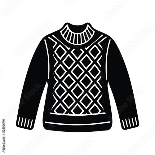 Warm Celtic Pullover Vector Illustration