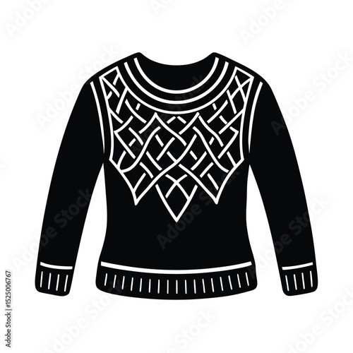 Warm Handcrafted Knit Vector Illustration
