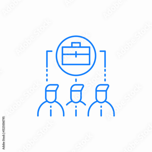 business idea icon sign vector