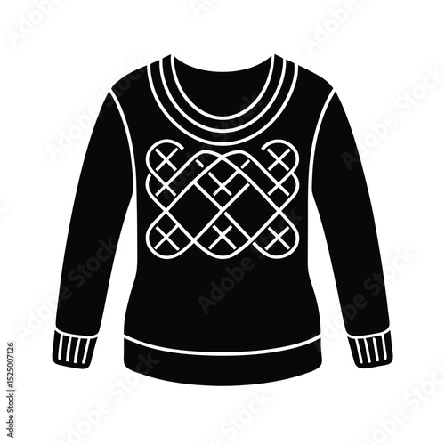 Women's Timeless Sweater Vector Illustration