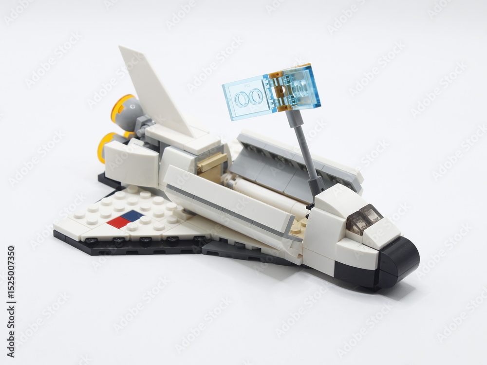 Fototapeta premium Lego creator space shuttle in Manila, Philippines