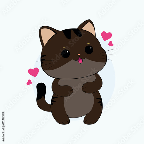 cute little cat with good quality and design