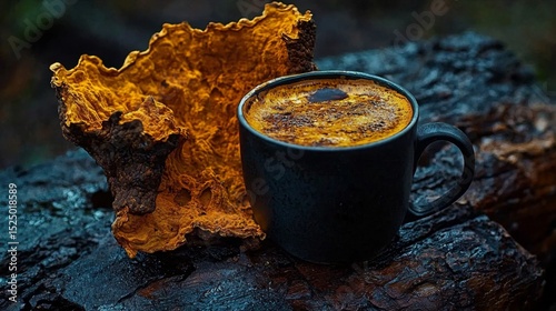 Elevate your morning routine with a wholesome chaga coffee blend.