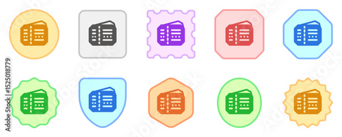 Editable ticket, film, show, event vector icon. Movie, cinema, entertainment. Part of a big icon set family. Perfect for web and app interfaces, presentations, infographics, etc