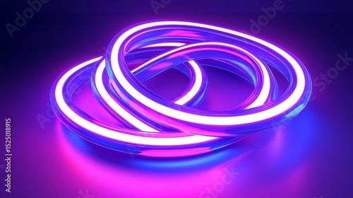 Dark Atmosphere Highlighted by Vibrant Neon Glow
